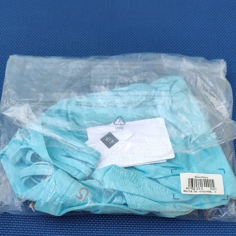 Light Blue Racerback Tank Top - Picture 6 of 7